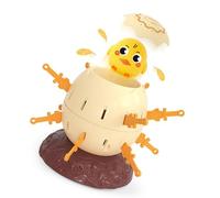 MyrkalaToy Pop Up Chick Toys - 24 Pcs Safe Dagger Toy Set, Classic Pop Up Board Games for Children Action, Funny Party Game with Spinner Wheel, 3+ Year Old Boys Gifts