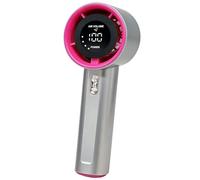 MyrkalaToy Portable Handheld Turbo Fan - 5 Gear High Speed Rechargeable Mini Personal Hand Fan Blow Cold Air, Holiday Gifts for Women, Men (grey)