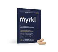 Myrkl | Vitamin B12 which Helps Reduce Tiredness and Fatigue | Probiotics & L Cysteine| Food Supplement | Scientifically Tested| Natural | Vegan | 4 doses | 8 Tablets Total