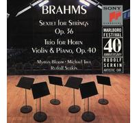 Myron Bloom Brahms: Sextet, Op. 36 / Trio for Horn, Violin & Pi (CD) (US IMPORT)