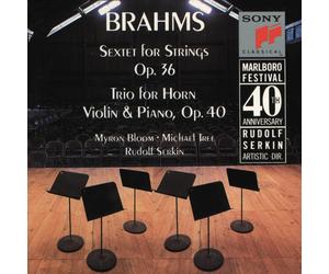 Myron Bloom Brahms: Sextet, Op. 36 / Trio for Horn, Violin & Pi (CD) (US IMPORT)