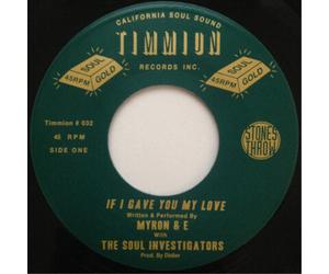 Myron & E With The Soul Invest If I Gave You My Love/Everyd (Vinyl) (US IMPORT)