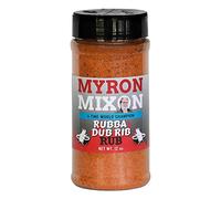 Myron Mixon BBQ Rub | Rubba Dub Rib | Champion Pitmaster Recipe | Gluten-Free BBQ Seasoning, MSG-Free, USA Made | 12 Oz
