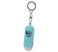 Myrotech Personal Security Alarm with LED Strobe Double Speaker SOS Button Key Ring 4 Colors (Blue)