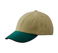 Myrtle Beach Classical allround cap in 33 colours (beige/dark-green)
