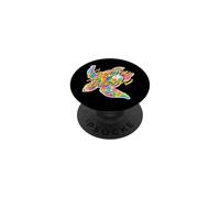 Myrtle Beach Colorful Tie Dye Sea Turtle Retro Graphic PopSockets Adhesive PopGrip