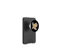 Myrtle Beach Colorful Tie Dye Sea Turtle Retro Graphic PopSockets PopWallet for MagSafe
