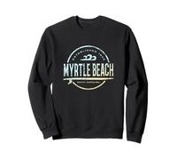 Myrtle Beach - Retro Myrtle Beach South Carolina Surf Sweatshirt