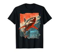 Myrtle Beach SC South Carolina Vacation Great White Shark T-Shirt