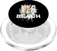Myrtle Beach South Carolina Palm Sunset Design PopSockets PopGrip for MagSafe
