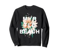 Myrtle Beach South Carolina Palm Sunset Design Sweatshirt