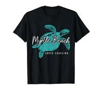 Myrtle Beach South Carolina Sea Turtle Scuba Diving Diver Value Graphic T-Shirt, Men, Black, XL