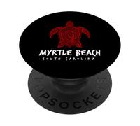 Myrtle Beach South Carolina Tribal Sea Turtle Beach Design PopSockets Adhesive PopGrip