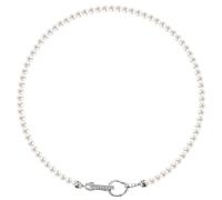 Myrvynte Pendant Necklace - Women's Fashion Jewelry, Small, Gold-Plated Alloy, freshwater pearl, Gift for Girlfriend, Mother's Day Gift, 45cm, Gold-Plated Alloy, freshwater pearl