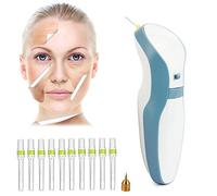 My's beauty Maglev Plasma Pen Skin Tightening Tag Spot Wart Mole Remover Kit with 10pcs 30G-S 0.3 * 21mm Needles Disposable Replacement Accessories