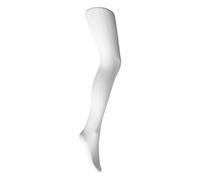 MYSASI Children's 40 den. Opaque Tights 9-11 years Brilliant White.