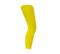Mysasi Children's Footless Opaque Tights Size. 6-8 years. Electric Yellow.