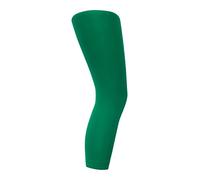 MYSASI Children's Footless Opaque Tights Size. 6-8 years. Emerald Green.