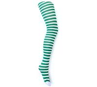 MYSASI Girls Striped Tights - Soft & Stretchy - Ages 6-14 - Perfect for School, Dance, Everyday Wear & Halloween - Kids Striped Machine washable tights - Halloween and party tights for kids