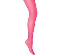 MYSASI Women's Fishnet Tights (XL, Neon Pink)