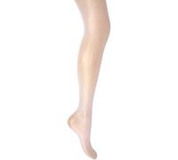 MYSASI Women's Fishnet Tights (XL, White)