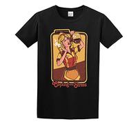 Myseek Coping with Stress Mens Cotton Tshirt Size L Black