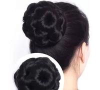 MYSELF 1Pc Clip In Extensions Synthetic Hair Updo Accessories Bun fake hair bun