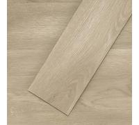 Mysflosy Self-Adhesive Vinyl Flooring Plank, 16 Pack Natural Wood Grain Peel and Stick Flooring Waterproof for DIY Installation, Cover 2.23㎡