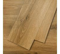 Mysflosy Self-Adhesive Vinyl Flooring Plank, 36 Pack Natural Wood Grain Peel and Stick Flooring Waterproof for DIY Installation, Cover 5 ㎡
