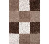Myshaggy Geometric Brown Rug - 140X200 cm