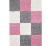 Myshaggy Geometric Pink Rug - 160X230 cm