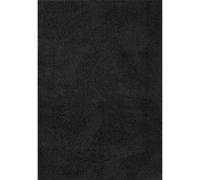 Myshaggy Solid Black Rug - 140X200 cm