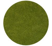 Myshaggy Solid Green Rug - Ø 120 cm
