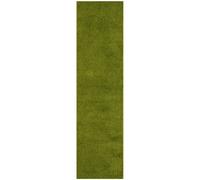 Myshaggy Solid Green Rug - 80X300 cm