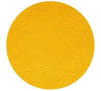 Myshaggy Solid Yellow Rug - Ø 120 cm