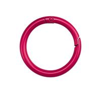 MYSHELFIE, MY SHELFIE Colorful Spring Replacement KeyRing for Plushie Collector Doll, Metal Connecting Ring, Magenta, 33mm/ 25mm inner