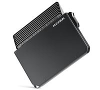 MYSHION Card Wallet, 2025 New Patented Slim Wallet for Men, Minimalist Pop Up Credit Card Holders, RFID Blocking Card Holder with Key Hanging Holes, Metal Wallet, Gungrey