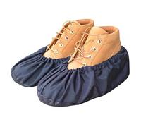 MyShoeCovers Reusable Shoe & Boot Covers for Contractors - 1 Pair, X-Large | USA quality construction, durable water-resistant fabric uppers, slip-resistant soles