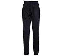 MyShoeStore Ladies Joggers Womens Jogging Tracksuit Casual Lounge Wear Bottoms Sports Gym Training Trousers Cuffed Hem Ankle Jogger Track Sweat Fleece Jog Pants (Black, XL)