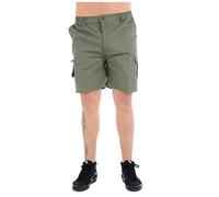 MyShoeStore Men's Cargo Combat Shorts 6 Pocket Cotton Blend Casual Summer Beach Work Shorts Olive 3XL