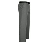 MyShoeStore Mens Formal Trousers Casual Business Office Smart Dress Pants Straight Leg Flat Front Everpress Pockets Waist Size 30 Inch to 50 Inches(Light Grey, 30/27)