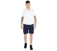 MyShoeStore Men's Men's Poly Cotton Zip Cargo Combat Shorts in Navy | Size: Small MyShoeStore Navy S