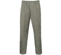 MyShoeStore Mens Rugby Trousers Full Elasticated Casual Formal Smart Look with Pocket Draw Cord Pants Sizes 30-48 (Khaki,38/31)