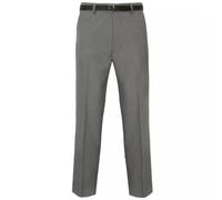 MyShoeStore Men's Smart Casual Formal Trousers Dress Pants in Light Grey | Size: 50R MyShoeStore Light Grey 50R