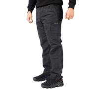 MyShoeStore Men's Thermal Fleece Lined Cargo Trousers in Black | Size: 5XL MyShoeStore Black 5XL