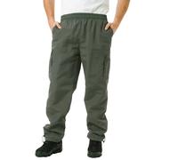 MyShoeStore Men's Thermal Fleece Lined Cargo Trousers in Khaki | Size: 3XL MyShoeStore Khaki 3XL
