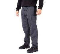 MyShoeStore Men's Thermal Fleece Lined Cargo Trousers in Navy | Size: 3XL MyShoeStore Navy 3XL