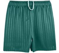 MyShoeStore Unisex PE Shorts Boys Girls Kids Children Adults Back to School Uniform Shadow Stripe Sports Gym Football Games P.E. Pull Up Short(2 Pack Green, 3-4 Year)