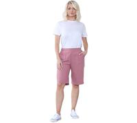 MyShoeStore Women's Half Elasticated Waist Shorts 2 Pack Cropped Summer Joggers Beach Holiday Casual Bottoms UK 10-24