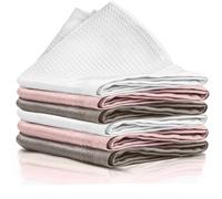 mysimaa Lint Free Microfibre Cleaning Cloth, Glass Cleaning Cloth, Set of 6